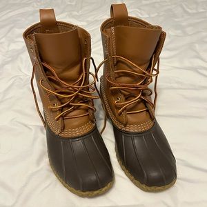 LL Bean Womens Bean Boots Size 8